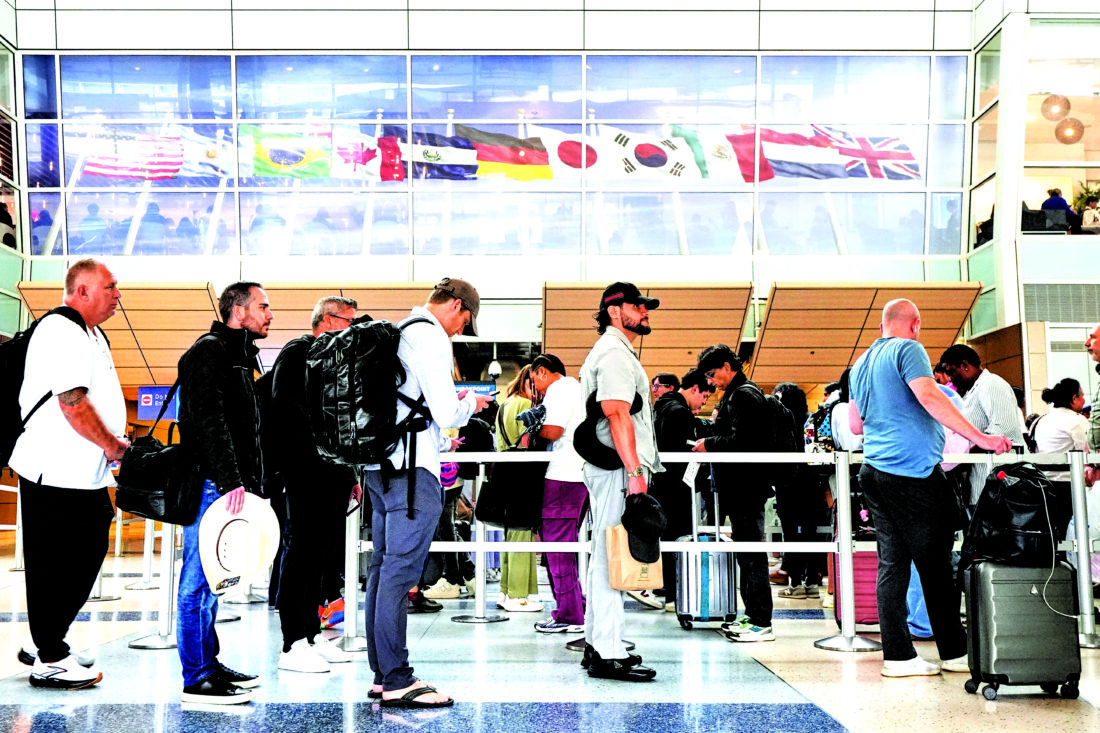 US tourism by foreigners is dropping significantly